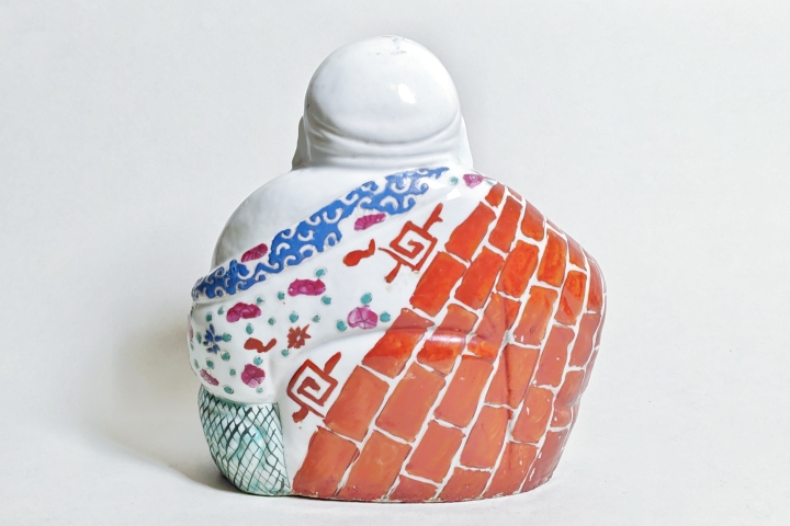 域鉴古玩】民国·粉彩弥勒佛造像拍卖价格/图片/值多少钱