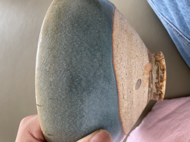 古玩陶瓷元代鈞窯碗拍賣,當前價格16000元