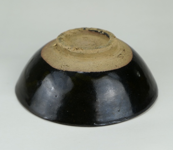 古玩陶瓷明代.黑釉茶碗(1368年-1644年)拍賣,當前價格230元