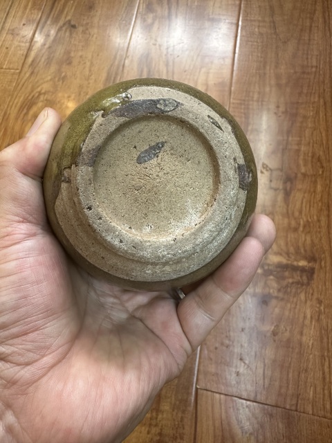 古玩陶瓷元代河北窯茶葉末罐拍賣,當前價格1800元