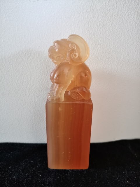 古玩雜項青海凍印章拍賣,當前價格580元