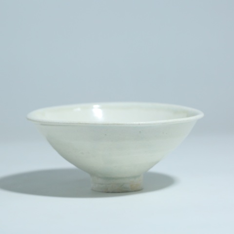 古玩陶瓷北宋湖田窯斗笠盞拍賣,當(dāng)前價(jià)格5000元