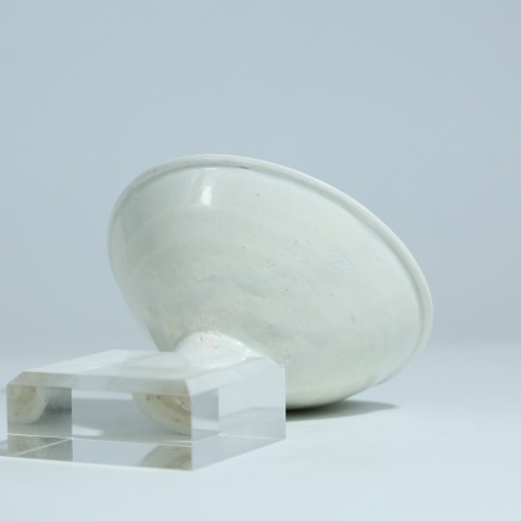 古玩陶瓷北宋湖田窯斗笠盞拍賣,當(dāng)前價(jià)格5000元