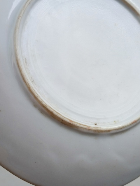 古玩陶瓷民國福壽紋盤拍賣，當前價格980元