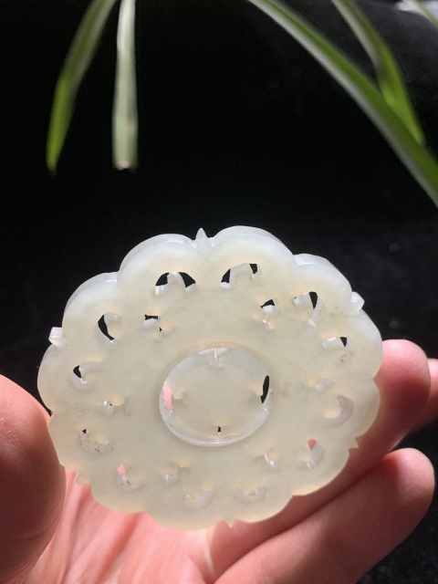 古玩玉器清代精美和田玉連心如意**牌子拍賣,當(dāng)前價格15000元