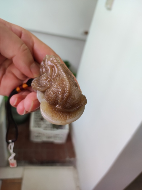 古玩玉器金蟾拍賣,當前價格3830元