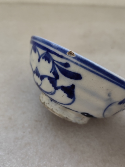 古玩陶瓷青花小碗拍賣，當(dāng)前價(jià)格580元