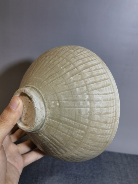 古玩陶瓷【刻花精美】北宋同安窯珠光青瓷刻花斗笠碗拍賣,當前價格0元