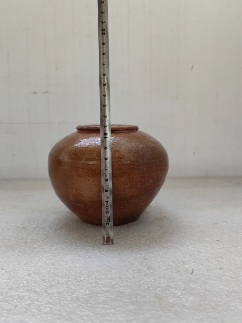 古玩陶瓷黃釉罐拍賣，當前價格850元