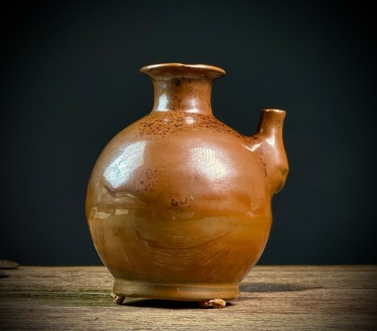 古玩陶瓷清代·紫金釉凈瓶拍賣,當(dāng)前價(jià)格1850元