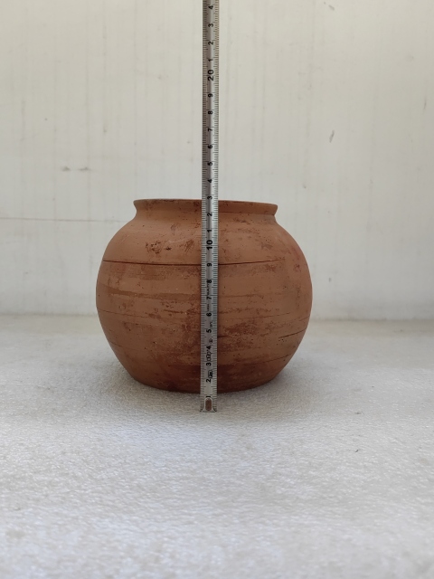 古玩陶瓷紅陶罐拍賣，當前價格398元