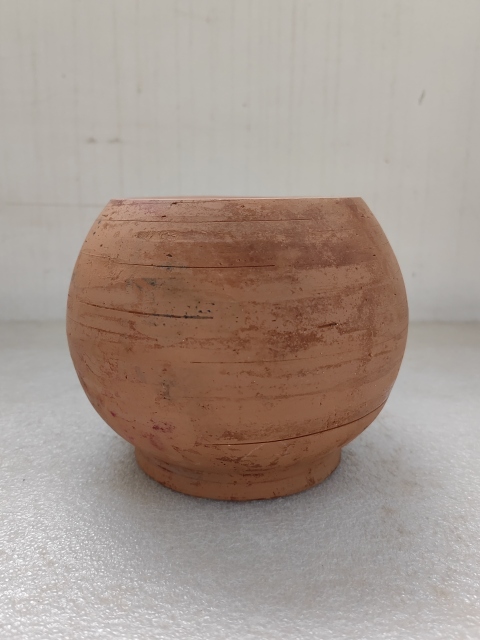 古玩陶瓷紅陶罐拍賣，當前價格398元