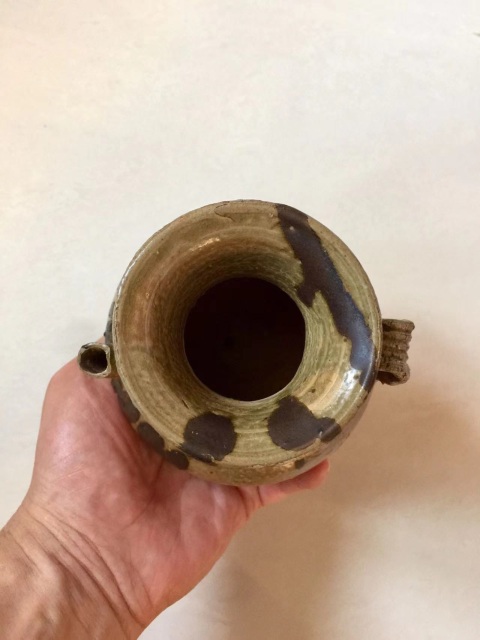 古玩陶瓷宋代·青釉褐彩執壺拍賣,當前價格7777元