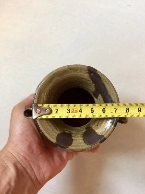 古玩陶瓷宋代·青釉褐彩執壺拍賣,當前價格7777元
