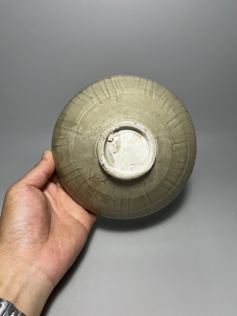 古玩陶瓷北宋同安越青瓷刻花碗拍賣,當前價格0元