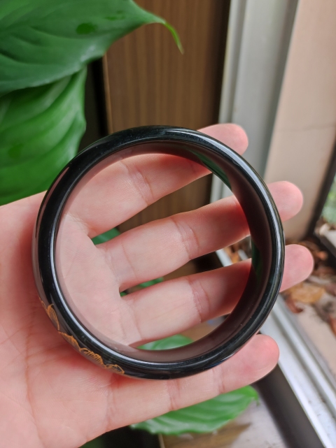 古玩玉器玉鐲子拍賣，當前價格190元