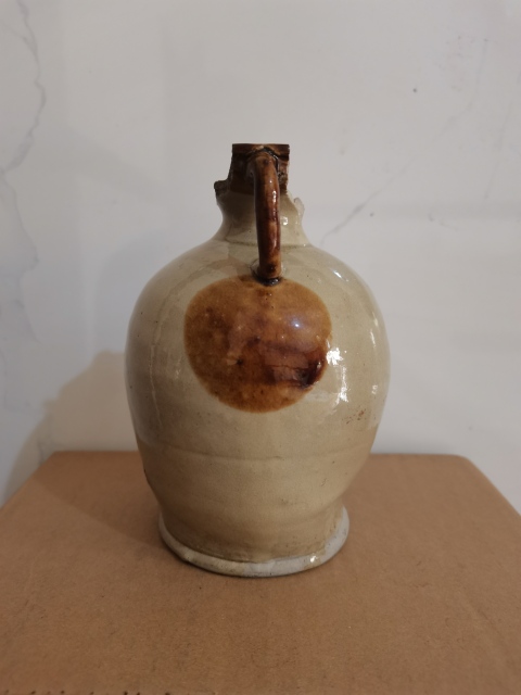 古玩陶瓷長沙窯青釉褐彩執壺拍賣,當前價格0元