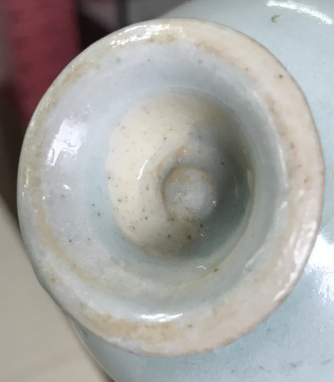 古玩陶瓷湖田窯青白釉高足盞拍賣，當前價格2200元