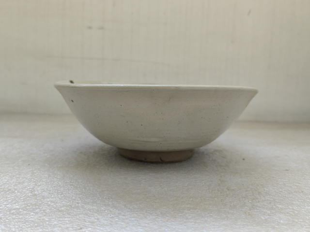古玩陶瓷磁州窯白地黑花福壽紋碗拍賣,當前價格680元