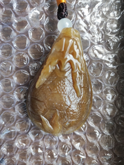 古玩玉器龍龜拍賣(mài),當(dāng)前價(jià)格3836元