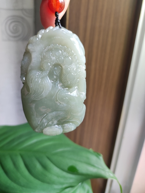 古玩玉器龍墜拍賣,當前價格6230元