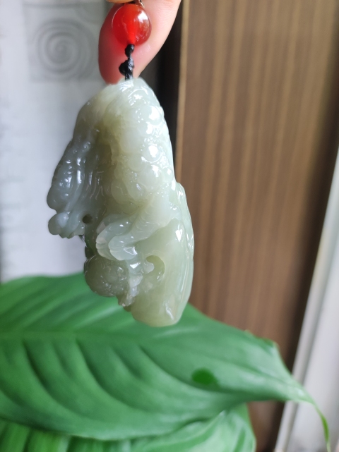 古玩玉器龍墜拍賣,當前價格6230元