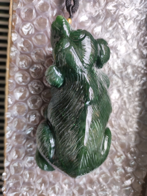 古玩玉器玉犬拍賣，當(dāng)前價(jià)格36000元