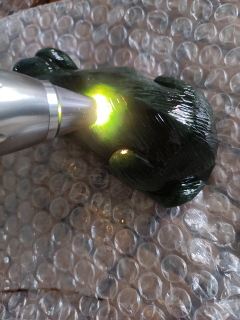 古玩玉器玉犬拍賣，當(dāng)前價(jià)格36000元
