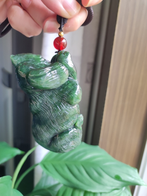 古玩玉器玉犬拍賣，當(dāng)前價(jià)格36000元