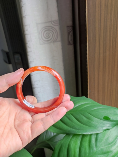 古玩玉器紅瑪瑙手鐲拍賣，當前價格180元