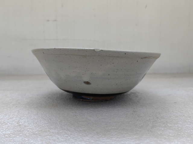 古玩陶瓷磁州窯白地黑花福壽碗拍賣,當前價格680元