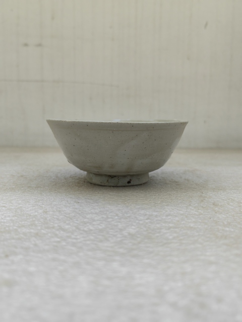 古玩陶瓷磁州窯白地黑花花卉紋碗拍賣，當前價格750元
