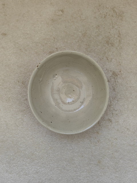 古玩陶瓷磁州窯白地黑花花卉紋碗拍賣，當前價格750元