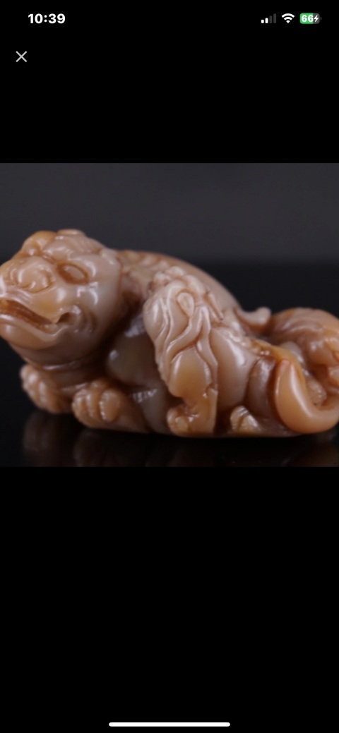 古玩雜項(xiàng)壽山石雕塑擺件拍賣，當(dāng)前價(jià)格1232元