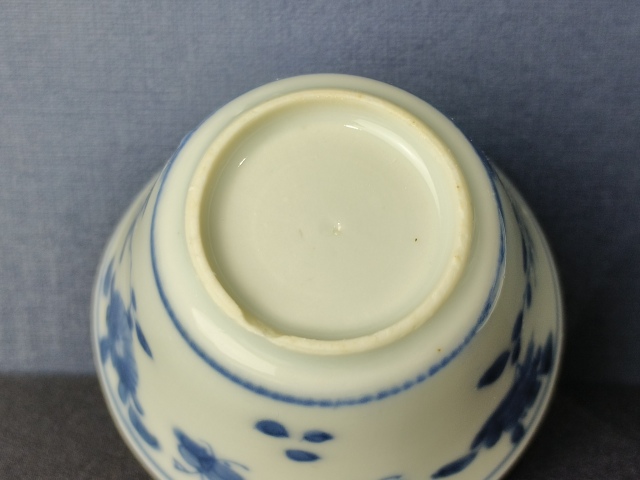 古玩陶瓷(精品主人杯)清康熙·青花花鳥紋·主人杯一對拍賣,當前價格1460元