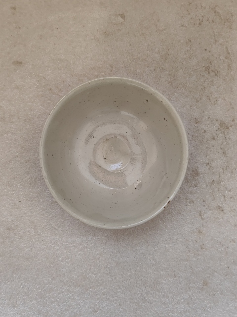 古玩陶瓷磁州窯白地黑花花卉紋碗拍賣，當前價格750元