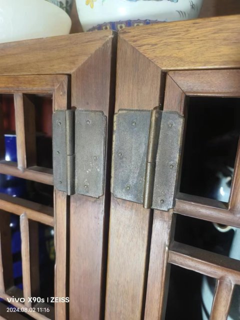 古玩雜項清·金絲楠木鑲影子木書柜一對拍賣,當前價格333333元
