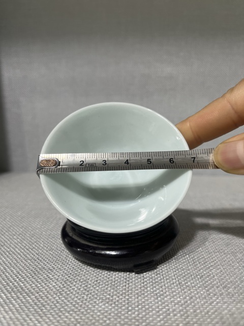 古玩陶瓷雍正青花歲寒三友松竹梅盞拍賣,當前價格5500元