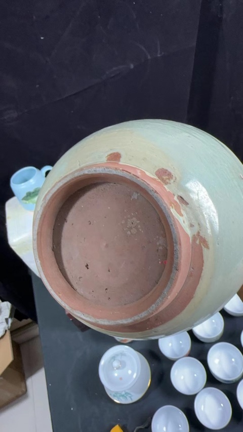 古玩陶瓷龍泉系青釉沙口罐拍賣，當前價格580元