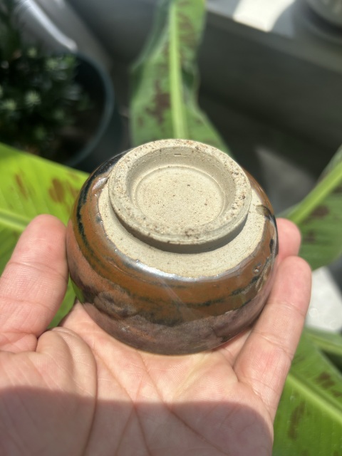古玩陶瓷金元·黑釉鐵銹斑杯拍賣,當(dāng)前價格2500元