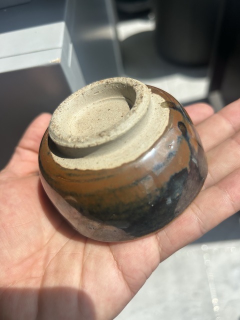 古玩陶瓷金元·黑釉鐵銹斑杯拍賣,當(dāng)前價格2500元