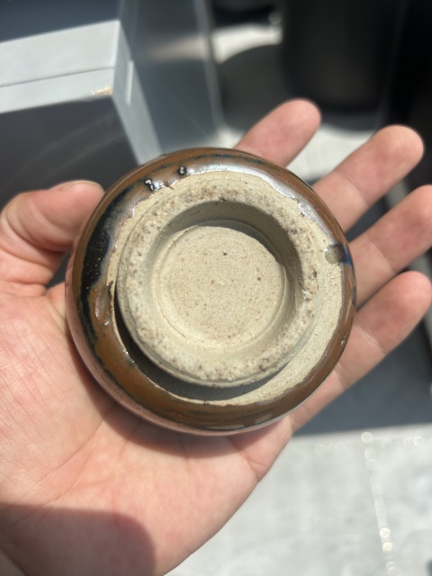 古玩陶瓷金元·黑釉鐵銹斑杯拍賣,當(dāng)前價格2500元