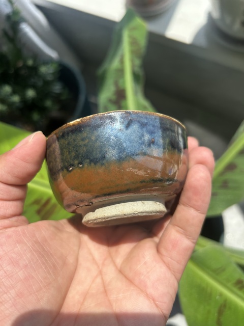 古玩陶瓷金元·黑釉鐵銹斑杯拍賣,當(dāng)前價格2500元