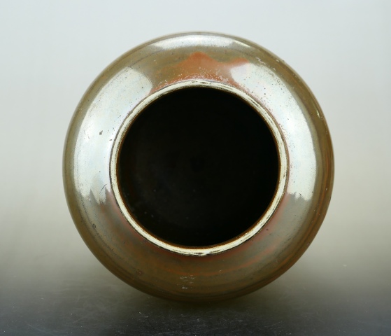 古玩陶瓷精品:明代定窯系紫金釉茶葉罐（1368年~1644年）拍賣，當前價格280元