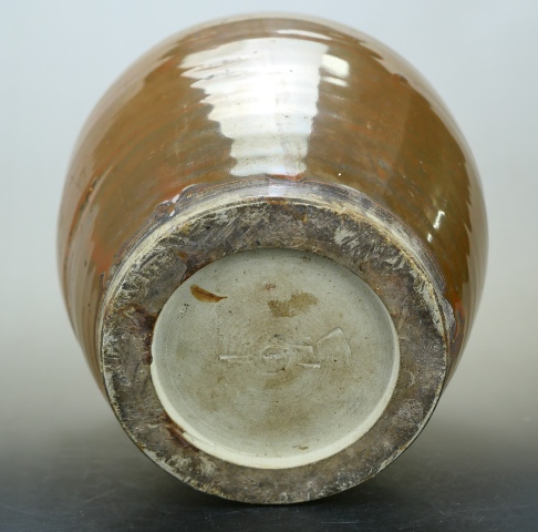 古玩陶瓷精品:明代定窯系紫金釉茶葉罐（1368年~1644年）拍賣，當前價格280元