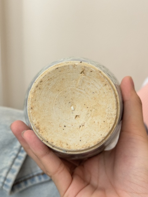 古玩陶瓷青花五彩花卉紋梅瓶拍賣，當前價格9800元