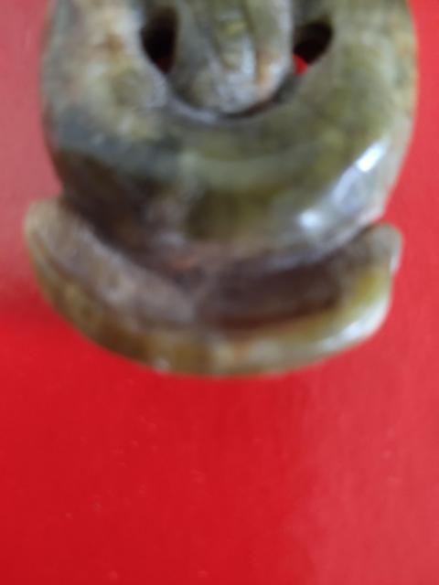 古玩玉器地方玉雕“龍紋佩”拍賣，當(dāng)前價(jià)格1200元