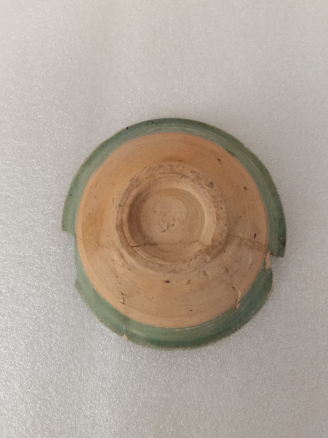 古玩陶瓷長沙窯綠釉葵口碗拍賣,當前價格0元