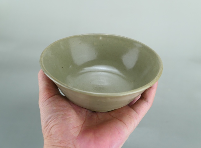 古玩陶瓷明代.龍泉窯青瓷唇口碗（1368年-1644年）拍賣，當前價格158元