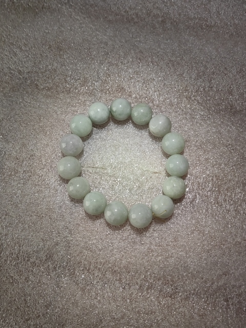古玩玉器天然翡翠手串拍賣，當前價格260元